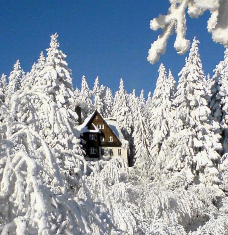 Pension Und Gaststaette Naturbaude Eschenhof Oberwiesenthal Zewnętrze zdjęcie